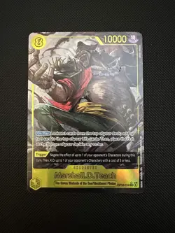 OP16-119 Marshall.D.Teach SEC Alt Art The Time To Battle One Piece TCG English - Image 1