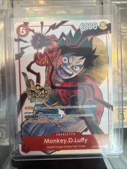 Monkey.D.Luffy - ST01-012 (3rd Anniversary Winner) ST01-012 One Piece Promotion - Image 1