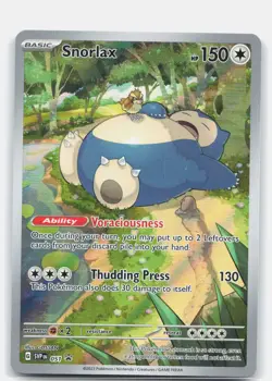 Snorlax Holo Promo SV: Scarlet & Violet Promo Cards 051 NM - Image 1