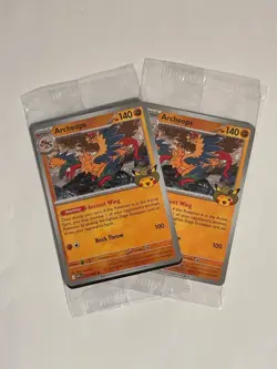 Exclusive Pokemon Chicago Field Museum Fossil Exhibit Archeops Promo Card Sealed - Image 1