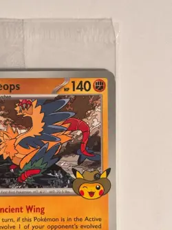 Exclusive Pokemon Chicago Field Museum Fossil Exhibit Archeops Promo Card Sealed - Image 4