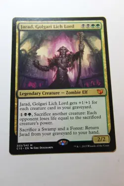 MTG Jarad Golgari Lich Lord x1- -Commander 2015-Lightly Played - Image 1