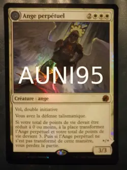 mtg magic enduring angel angelic enforcer FOIL FRENCH vf fr ange perpetuel - Image 1