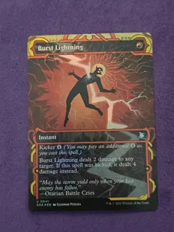 Burst Lightning Secrets of Strixhaven: Mystical Archive Foil Uncommon MTG - Image 1