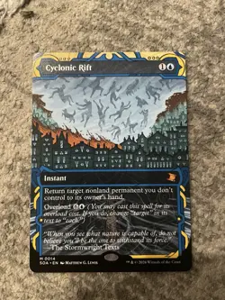 MTG Cyclonic Rift Secrets of Strixhaven: Mystical Archive Regular NM - Image 1