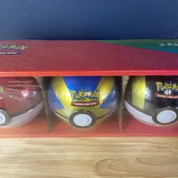 Pokemon TCG Poke Ball Lot of 3 Balls- 9 Total Packs Trading Card Game Sealed NEW - Image 3