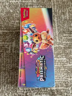 Pokemon TCG: Prismatic Evolutions Booster Bundle Display Case New & Sealed - Image 3