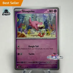 Slowpoke 057/142 Non Holo Pokemon TCG: Stellar Crown Card NM MINT SHIPS TODAY! - Image 1