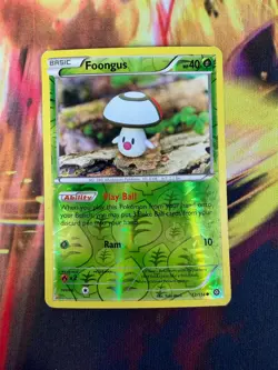 Foongus 12/114 LP Reverse Holo Steam Siege 2016 Pokemon TCG - Image 1
