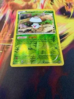 Foongus 12/114 LP Reverse Holo Steam Siege 2016 Pokemon TCG - Image 2