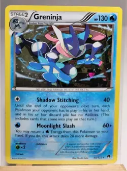 Greninja (Cracked Ice Holo) 40/122 XY BREAKpoint Pokemon TCG - Image 1