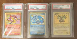 The Pokemon Company Articuno, Moltres, Zapdos Supreme Victors Secret Rare PSA 6 - Image 1