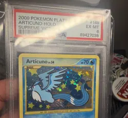 The Pokemon Company Articuno, Moltres, Zapdos Supreme Victors Secret Rare PSA 6 - Image 3
