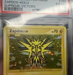 The Pokemon Company Articuno, Moltres, Zapdos Supreme Victors Secret Rare PSA 6 - Image 5