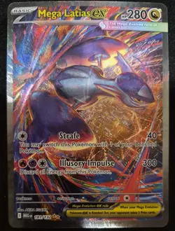 Pokemon Mega Latias ex - Mega Evolution 181/132 Special Illustration Rare NM - Image 1