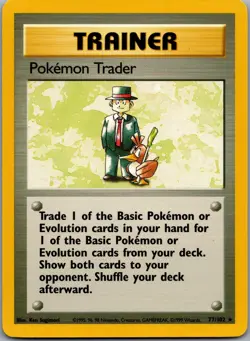 Pokemon Trader Rare Base Set 077/102 NM - Image 1