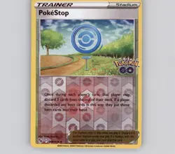 PokeStop 068/078 Reverse Holo UC Pokemon GO NM Pokemon - Image 1