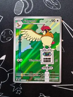 Pidgeotto 208/197 Pokemon TCG Obsidian Flames Illustration Rare English - Image 1