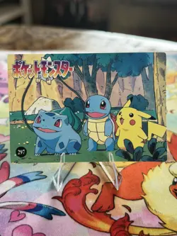 1999 Pokemon Pocket Monsters Vending Prism Team Rocket Togepi Pikachu #289 - Image 2