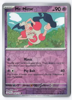 Mr. Mime 058/159 Journey Together Pokemon Common Reverse Holo NM - Image 1