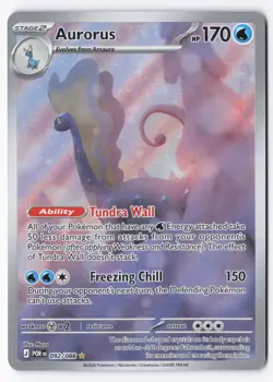 Aurorus 092/088 Perfect Order Pokemon Illustration Rare Holo NM - Image 1