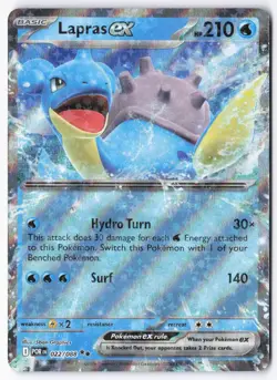 Lapras ex 022/088 Perfect Order Pokemon Double Rare Holo NM - Image 1