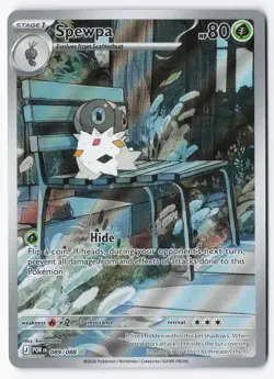 Spewpa 089/088 Perfect Order Pokemon Illustration Rare Holo NM - Image 1