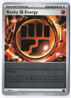 Rocky Fighting Energy 087/088 Perfect Order Pokemon Rare Reverse Holo NM - Image 1