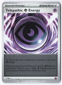 Telepathic Psychic Energy 088/088 Perfect Order Pokemon Rare Reverse Holo NM - Image 1