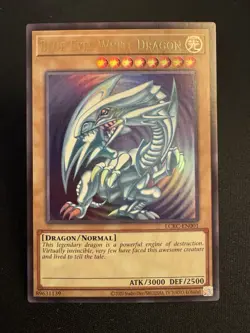 Blue-Eyes White Dragon (Version 2) LCKC-EN001 Legendary Collection Kaiba... - Image 1
