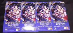 One Piece TCG The Azure Sea’s Seven OP-14 Sleeved Booster Pack Lot Of 4 Sealed - Image 1