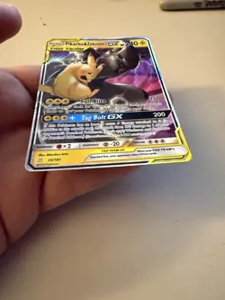 Pokemon TCG Pikachu & Zekrom GX Card 033/181 Tag Team Card - Image 4