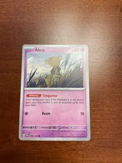 Abra 080/167 Twilight Masquerade Regular Pokemon TCG Card - Image 1