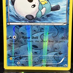Oshawott 37/113 Reverse Holo Black & White Legendary Treasures Pokemon TCG - Image 2