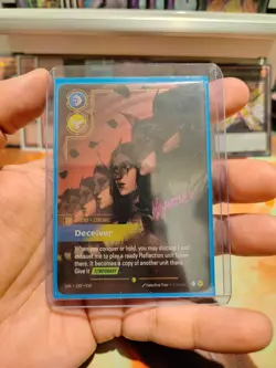 LeBlanc -Deceiver Overnumber Signature Card 235*/219 Riftbound English - Image 1