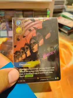 LeBlanc -Deceiver Overnumber Signature Card 235*/219 Riftbound English - Image 2
