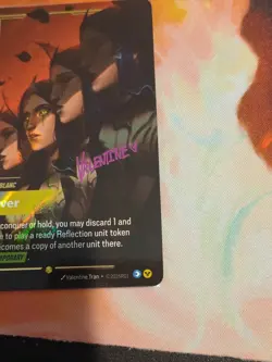 LeBlanc -Deceiver Overnumber Signature Card 235*/219 Riftbound English - Image 5