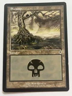 MTG - Swamp #339 - Invasion L6 - Image 1
