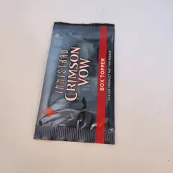 Magic The Gathering Crimson Vow Box topper Pack New & Sealed - Image 1
