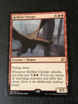 Hellkite Charger X1 Modern Masters NM Condition See Pics Front/back - Image 1