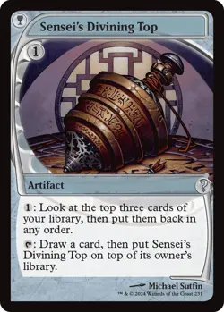 Sensei's Divining Top (Future Sight) U Mystery Booster 2 231 NM - Image 1