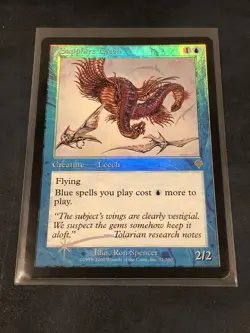 Sapphire Leech - Foil MTG Invasion Magic - Image 1