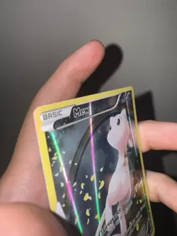 2016 POKEMON XY BLACK STAR PROMO XY110 MEW FULL ART MYTHICAL COLLECTION - Image 4