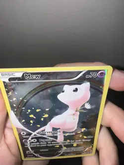 2016 POKEMON XY BLACK STAR PROMO XY110 MEW FULL ART MYTHICAL COLLECTION - Image 5