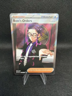Boss's Orders [Corbeau] 256/217 Ultra Rare Ascended Heroes Pokemon Near Mint - Image 1