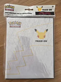 Pokemon TCG First Partner Collectors Binder Jumbo Pikachu Brand New Factory Seal - Image 1