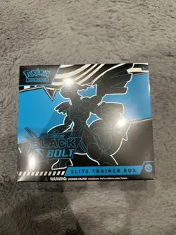 Pokemon TCG S&V Black Bolt ETB Elite Trainer Box - FAST SHIPPING ✅ - Image 1