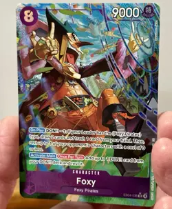 Foxy (Alternate Art) EB04-036 One Piece OP-14 The Azure Sea's Seven Alt Art SR - Image 2