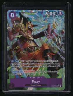 The Azure Sea's Seven #EB04-036 Foxy (Alternate Art) - Image 1