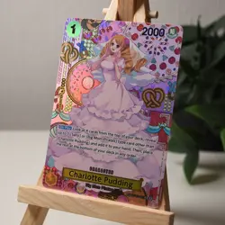 One Piece Card Game TCG - Charlotte Pudding OP03-112 - SP - English - Image 2